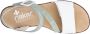 Rieker Sandalen zomerschoen sandaal sleehak met asymmetrische bandjes - Thumbnail 9