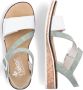 Rieker Sandalen zomerschoen sandaal sleehak met asymmetrische bandjes - Thumbnail 10