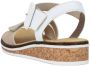 Rieker Sandalen zomerschoen sandaal sleehak met asymmetrische bandjes - Thumbnail 17