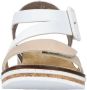 Rieker Sandalen zomerschoen sandaal sleehak met asymmetrische bandjes - Thumbnail 19