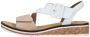 Rieker Wit Taupe Zomer Sandaal Multicolor Dames - Thumbnail 8