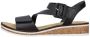 Rieker Sandalen zomerschoen sandaal sleehak met asymmetrische bandjes - Thumbnail 8
