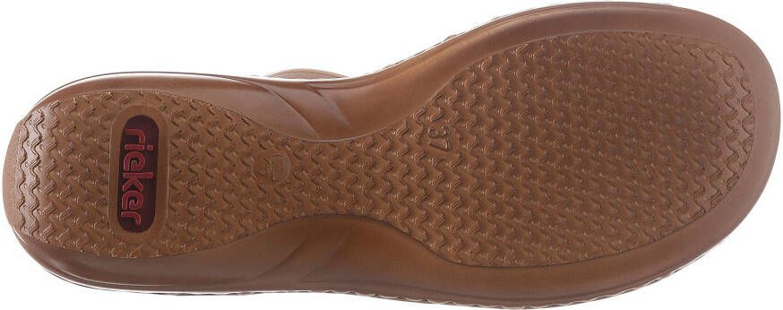 Rieker Sandalen zomerschoen sandaal sleehak met decoratief element - Foto 4