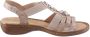 Rieker Sandalen zomerschoen sandaal sleehak met decoratief element - Thumbnail 6