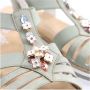Rieker Sandalen zomerschoen sandaal sleehak met decoratieve elementen - Thumbnail 9