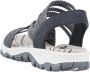 Rieker Sandalen zomerschoen sandaal keilhak met praktische stretchbanden - Thumbnail 5