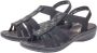 Rieker Sandalen zomerschoen sandaal keilhak met decoratieve applicatie - Thumbnail 6