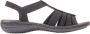 Rieker Sandalen zomerschoen sandaal keilhak met decoratieve applicatie - Thumbnail 7