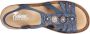 Rieker Sandalen zomerschoen sandaal sleehak met decoratieve parels - Thumbnail 15