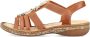 Rieker Sandalen met siersteen- en schelpgarnering - Thumbnail 8