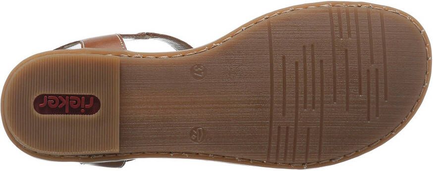 Rieker Sandalen zomerschoen sandaal blokhak met trendy decoratief element - Foto 5