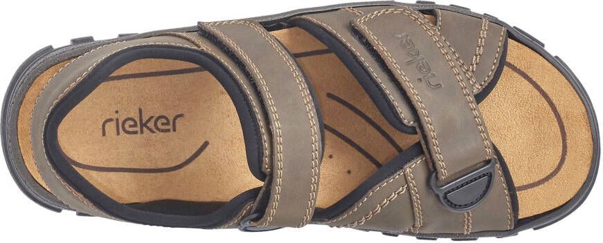 Rieker Sandalen zomerschoen klittenbandschoen outdoorschoen met klittenbandriem