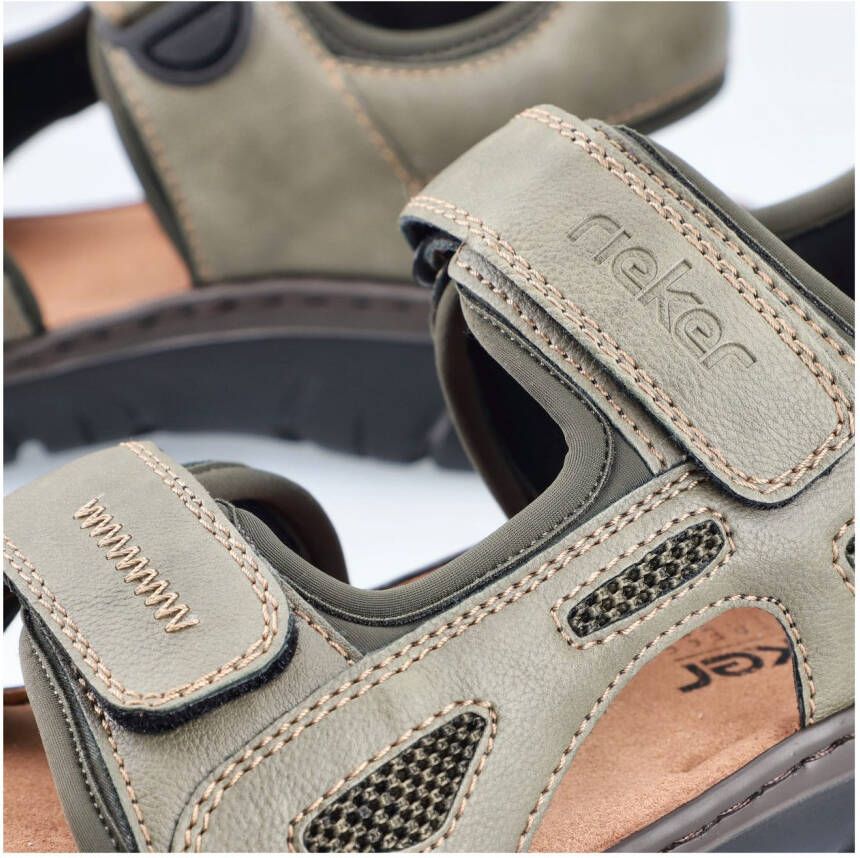 Rieker Sandalen zomerschoen klittenbandschoen outdoorsandaal trekking look