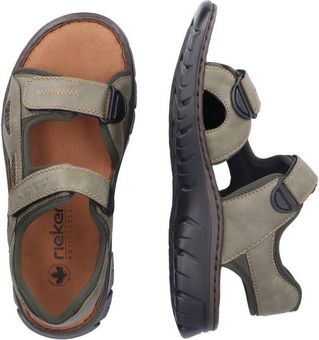 Rieker Sandalen zomerschoen klittenbandschoen outdoorsandaal trekking look