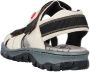 Rieker Sandalen zomerschoen outdoorschoen sleehak in trekkinglook - Thumbnail 5