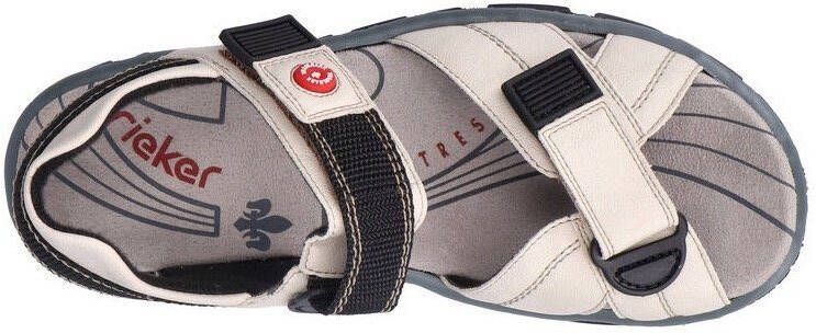 Rieker Sandalen zomerschoen outdoorschoen sleehak in trekkinglook