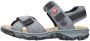 Rieker dames trekking sandalen blauw-grijs Sandalen 68851-14 blauw-grijs - Thumbnail 9