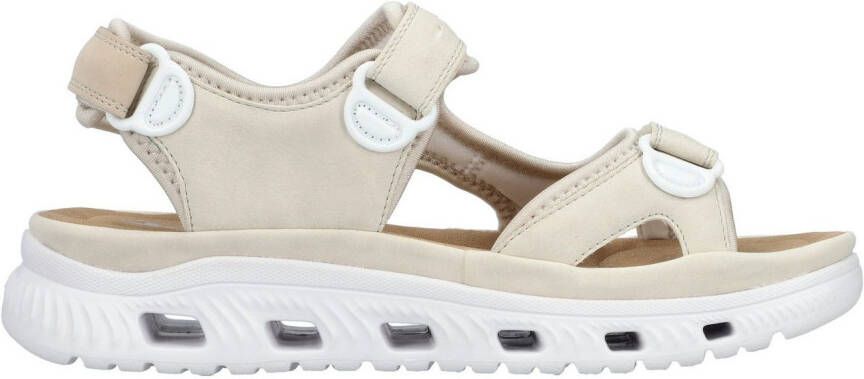 OTTO RIEKER Sport Sandalen zomerschoen sandaal plateauhak met klittenbandsluiting