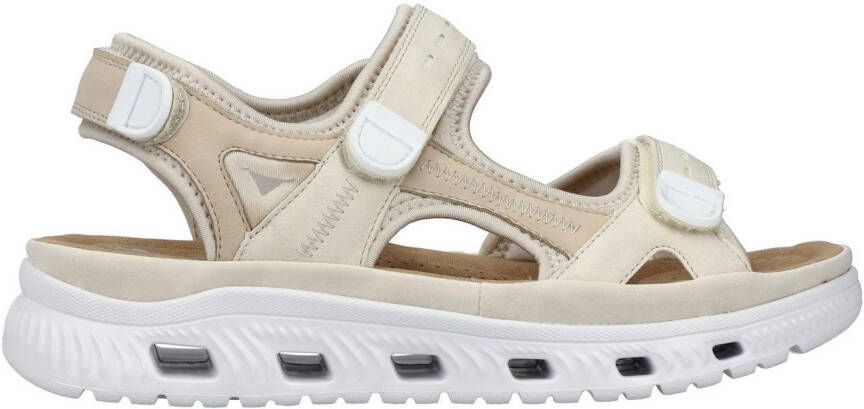 OTTO RIEKER Sport Sandalen zomerschoen sandaal plateauhak met klittenbandsluiting