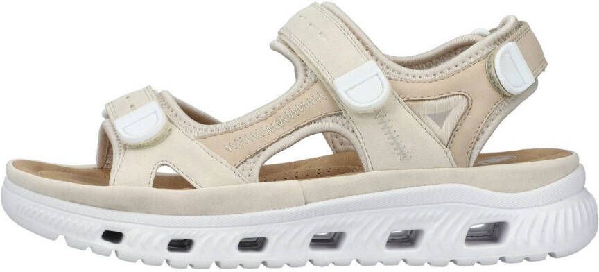 OTTO RIEKER Sport Sandalen zomerschoen sandaal plateauhak met klittenbandsluiting
