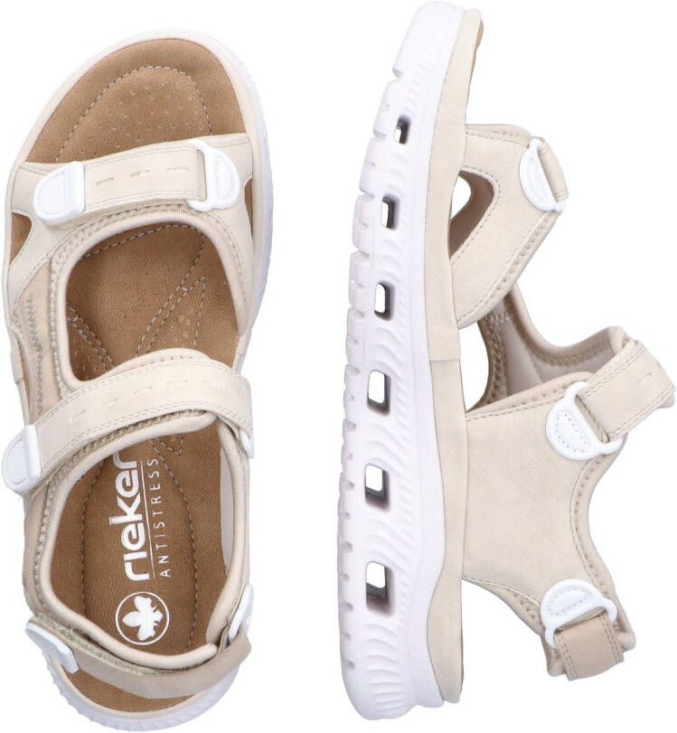 OTTO RIEKER Sport Sandalen zomerschoen sandaal plateauhak met klittenbandsluiting