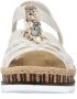 Rieker Sandalen zomerschoen sandaal sleehak in metallic-look - Thumbnail 22