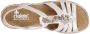 Rieker Sandalen zomerschoen sandaal sleehak in metallic-look - Thumbnail 25