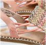 Rieker Sandalen zomerschoen sandaal sleehak in modieuze vlecht-look - Thumbnail 26