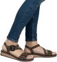 Rieker Sandalen zomerschoen sandaal sleehak met asymmetrische bandjes - Thumbnail 4