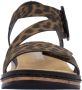 Rieker Sandalen zomerschoen sandaal sleehak met asymmetrische bandjes - Thumbnail 7