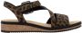 Rieker Sandalen zomerschoen sandaal sleehak met asymmetrische bandjes - Thumbnail 8