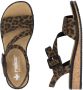 Rieker Sandalen zomerschoen sandaal sleehak met asymmetrische bandjes - Thumbnail 12
