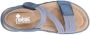 Rieker Blauwe Comfort Sandaal met Klittenbandsluiting Blue Dames - Thumbnail 213