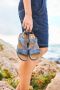 Rieker Blauwe Comfort Sandaal met Klittenbandsluiting Blue Dames - Thumbnail 217
