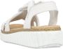 Rieker Sandalen zomerschoen sandaal sleehak met zachte binnenzool - Thumbnail 3