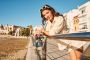 Rieker Sandalen zomerschoen sandaal sleehak met zomerse versiering - Thumbnail 4