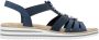 Rieker Sandalen zomerschoen sandaal sleehak met zomerse versiering - Thumbnail 5