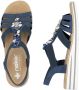 Rieker Sandalen zomerschoen sandaal sleehak met zomerse versiering - Thumbnail 8