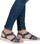 Rieker Sandalen zomerschoen sandaal sleehak met zomerse versiering - Thumbnail 9