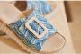 Rieker Sleehakmuiltjes Zomerschoen strandschoen huisschoen met praktische klittenbandsluiting - Thumbnail 12