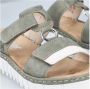 Rieker V1396 52 offwhite shil Groen - Thumbnail 9