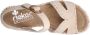 Rieker Beige Grafische Print Platform Sandaal Beige Dames - Thumbnail 12