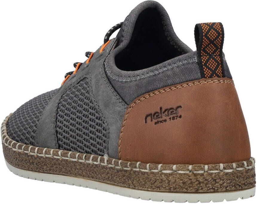 Rieker Slip-on sneakers instapschoen slippers vrijetijdsschoen elastische instap elastiek