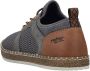 Rieker Slip-on sneakers instapschoen slippers vrijetijdsschoen elastische instap elastiek - Thumbnail 8