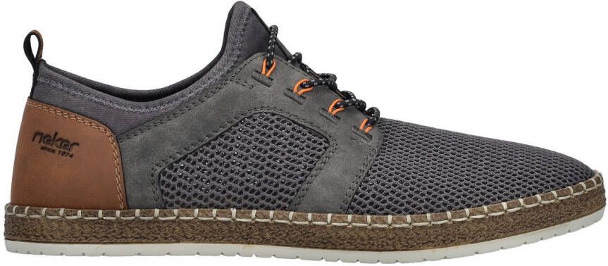 Rieker Slip-on sneakers instapschoen slippers vrijetijdsschoen elastische instap elastiek