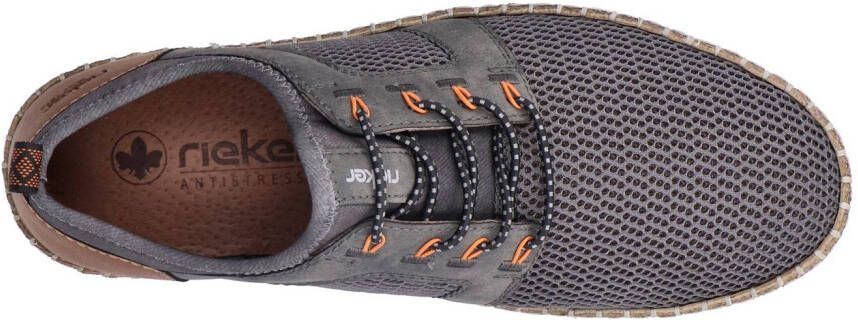 Rieker Slip-on sneakers instapschoen slippers vrijetijdsschoen elastische instap elastiek
