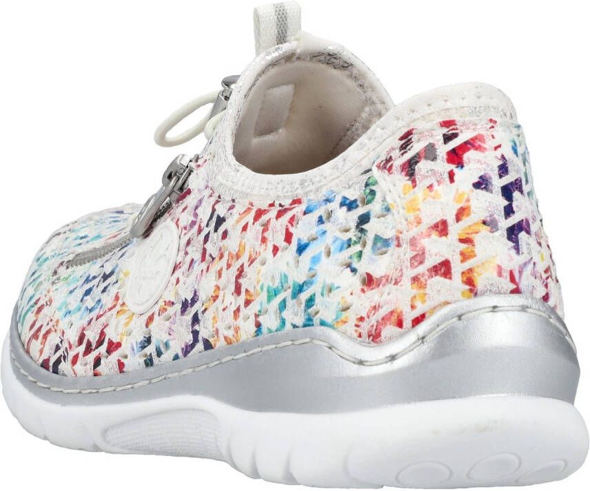 Rieker Slip-on sneakers instapschoen vrijetijdssneaker lage schoen met memosoft-inrichting