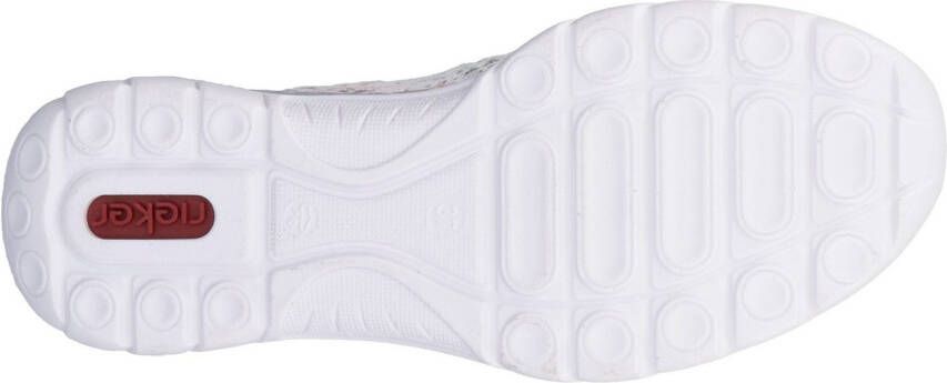 Rieker Slip-on sneakers instapschoen vrijetijdssneaker lage schoen met memosoft-inrichting