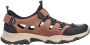 Rieker Slip-on sneakers instapschoen trekking schoen outdoorschoen met luchtige perforaties - Thumbnail 5