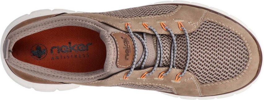 Rieker Slip-on sneakers instapschoen slipper vrijetijdsschoen elastische band en lichte zool